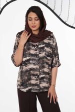 شومیز آبرنگی - تصویر 5