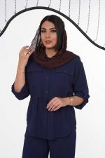 ست شومیز و شلوار الیزه - تصویر 2