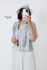 شومیز باکسی بهار - تصویر 4