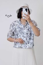 شومیز باکسی بهار - تصویر 2